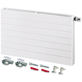 Purmo Heizkörper Ramo Ventil Compact Typ 11 H: 40 L: 120cm, weiß, rechts F0G110401201030
