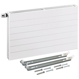 Purmo Heizkörper Ramo Ventil Compact Typ 22 H: 40 L: 160cm, weiß, links F0G220401601131