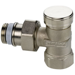 Flamco Rücklaufverschraubung mit Entleerung Eck Typ M, G1/2a x Rp1/2 selbstdichtend F11907
