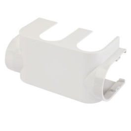 Flamco Designverkleidung Variocon Ventilarmatur Kunststoff weiß Anschluss links F12036