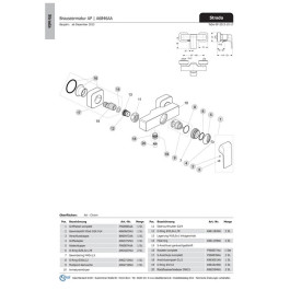 Ideal Standard JADO Innen- und Außen Rosette, quadratisch, chrom F960877AA