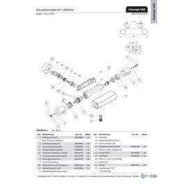 Ideal Standard Griffkappe, mit O-Ring, chrom F960888AA