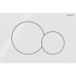 Geberit Sigma01 Betätigungsplatte, für 2-Mengen-Spülung weiß 115.770.11.5
