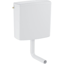 Geberit AP140 AP-Spülkasten 2-Mengen-Spülkasten halbhochhängend, Wasseranschluss links/mitte/rechts weiß-alpin, verschr. 140.314.11.1