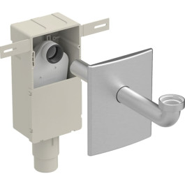 Geberit UP-Geruchsverschluss für Waschbecken Abgang horizontal edelstahl d50-56 151.121.00.1