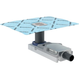 Geberit Bodenablauf für bodenebene Dusche Fußbodenaufbauhöhe ab 65mm d40 154.052.00.1