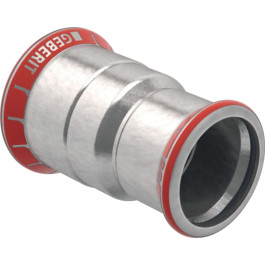 Geberit Mapress C-Stahl Muffe reduziert d42-35 verzinkt 22023