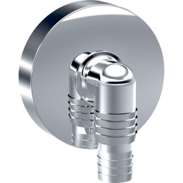 Geberit Schlauchtüll mit Wandrosette glanzverchromt 240.020.21.1