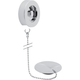 Geberit Fertigbauset zu Badewannenablauf mit Stopfen und Kette 52cm 240.468.21.1