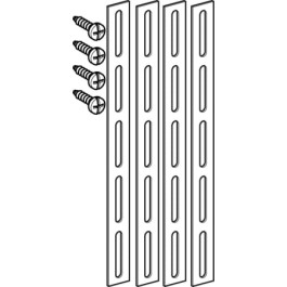 Geberit Schlitzbandeisen mit Schrauben 241.017.00.1