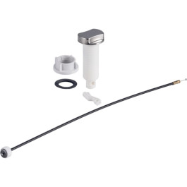 Geberit Kabelzug mit Drehknopf zu Handwaschbecken-Anschluss mit integriertem Überlauf 241.684.00.1