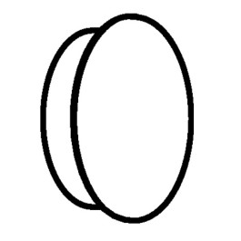 Geberit Drücker und Rosette glanzverchromt 241.887.21.1