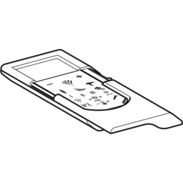 Geberit Fernbedienung für AP-Spülkasten zu AquaClean 8000plus 242.299.00.1