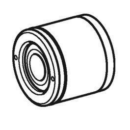 Geberit Drücker, zu WC-Steuerung mit Kabelzug glanzverchromt 242.508.21.1