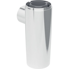 Geberit Waschbecken Geruchsverschluss mit Tauchwand hochglanz verchromt 242.561.21.1