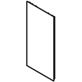 Geberit Seitenverkleidung unten zu Monolith Sanitärmodul für Waschtische 242.731.TA.1