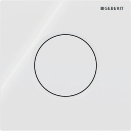 Geberit Sigma01 Betätigungsplatte für Urinal-Steuerung pneumatische Spül-Auslösung, weiß 242.811.11.1