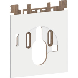 Geberit Designplatte AquaClean Komplettanlage unten Glas weiß 242.902.SF.1