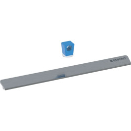 Geberit CleanLine 50 Duschrinne Abdeckung, schwarzchrom 245.637.QC.1