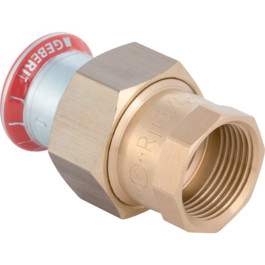 Geberit Mapress C-Stahl Übergangsverschraubung mit IG d54-Rp2 verzinkt 25309