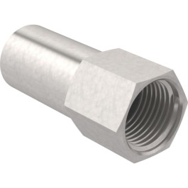 Geberit Mapress Edelstahl Übergang mit IG und Einschubende d28-Rp1/2 33848