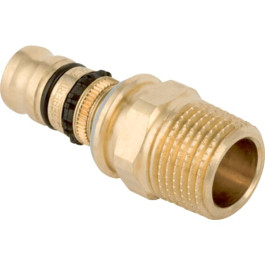 Geberit Mepla Übergang mit AG Rotguss d20-R1/2 602.535.00.5