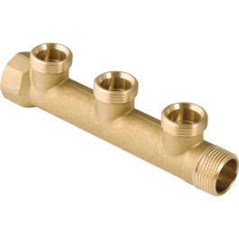 Geberit Verteiler dreifach Messing R1-EuG3/4-Rp1 613.423.00.1