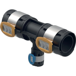 Geberit FlowFit T-Stück reduziert PPSU d75-40-75 620.127.00.1