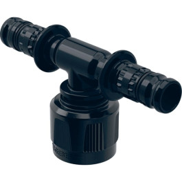 Geberit Mepla Übergangs-T-Stück mit MasterFix PVDF d20-MF20-d16 622.455.00.5