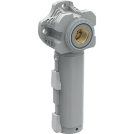 Geberit PushFit Anschlussdose 90 Grad Rotguss/Rotguss d14-Rp1/2 649.481.00.3