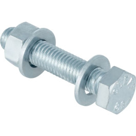 Geberit Schraubenset für Flanschverbindung aus Stahl verzinkt 16x65 91071