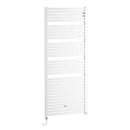 Kermi Geneo quadris-E Designheizkörper H: 149,4 B: 44,7cm weiß GQE101500452IXK