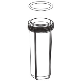 Grünbeck Filterglocke schwarz zu Feinfilter 3/4''-1 1/4 (Umkehrosmo 101266e