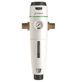 Grünbeck Wasserfilter pureliQ:AD32 mit Druckminderer, Automatikfilter, zum Schutz der Hauswasserinstallation 101480