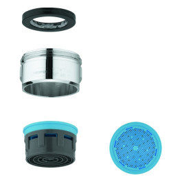Grohe Mousseur Durchflussklasse A 15l/min bei 3 bar M24x1 chrom 13929000