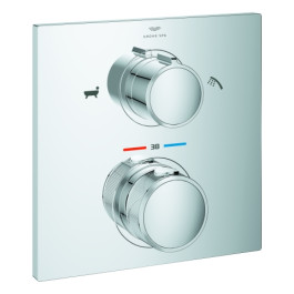 Grohe Thermostatbatterie Allure chrom Fertigmontage-Set für Rapido SmartBox 19446002