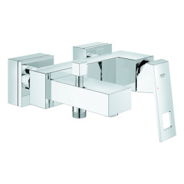 Grohe Eurocube Einhand-Wannenbatterie chrom Wandmontage eigensicher 23140000