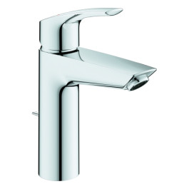 Grohe Einhand-Waschtisch-Batterie Eurosmart M-Size chrom Zugstangen-Ablaufgarnitur 23322003
