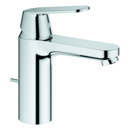 Grohe Eurosmart Cosmopolitan Einhand-Waschtischbatterie chrom mittelhoch Zugstangen-Ablaufgarnitur 23325000