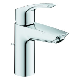 Grohe Einhand-Waschtisch-Batterie Eurosmart S-Size chrom Hybrid-Zugstangen-Ablaufgarnitur 23456003
