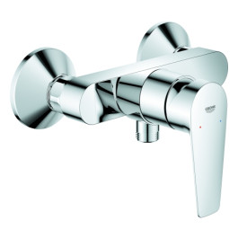 Grohe BauEdge Einhand-Brausebatterie chrom Wandmontage eigensicher 23635001