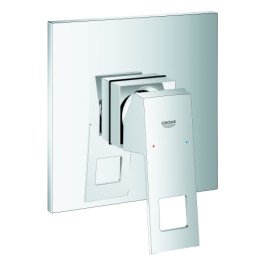 Grohe Einhand-Brausebatterie Eurocube chrom Fertigmontage-Set für Rapido SmartBox 24061000