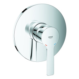 Grohe Lineare Einhand-Brausebatterie chrom Fertigmontageset 24063001