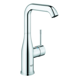 Grohe Einhand-Waschtisch-Batterie Essence chrom L-Size U-Auslauf glatter Körper 24177001