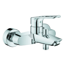 Grohe Eurosmart Einhand-Wannenbatterie chrom Wandmontage offener Hebel 25241003
