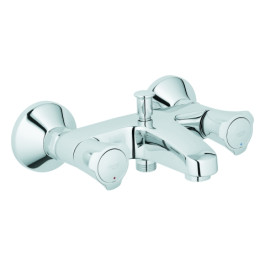 Grohe Costa 2-Griff-Wannenbatterie chrom DN15 Wandmontage 25450001
