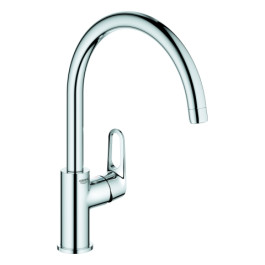 Grohe BauFlow Einhand-Spültischbatterie chrom hoher Auslauf GROHE ZERO 31538001
