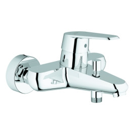 Grohe Eurodisc C Einhand-Wannenbatterie chrom Wandmontage eigensicher 33390002