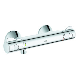 Grohe Grohtherm 800 Thermostat-Brausebatterie chrom Wandmontage eigensicher 34558000