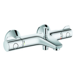 Grohe Grohtherm 800 Thermostat-Wannenbatterie chrom Wandmontage eigensicher 34567000
